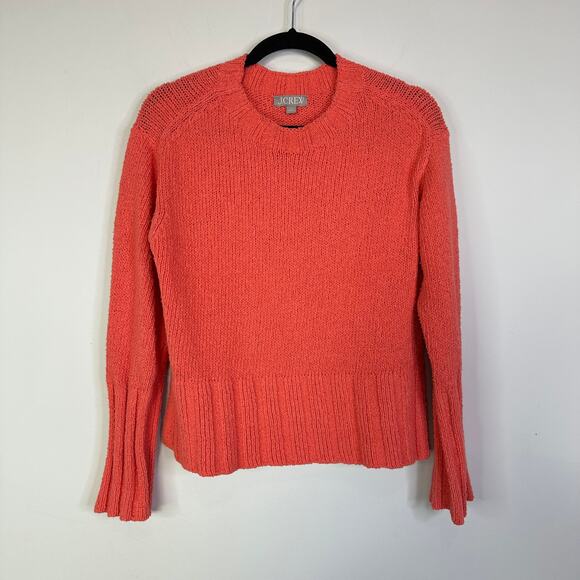 J.Crew Marina sweater in textured cotton blend Size XS #CG819 - Picture 2 of 9